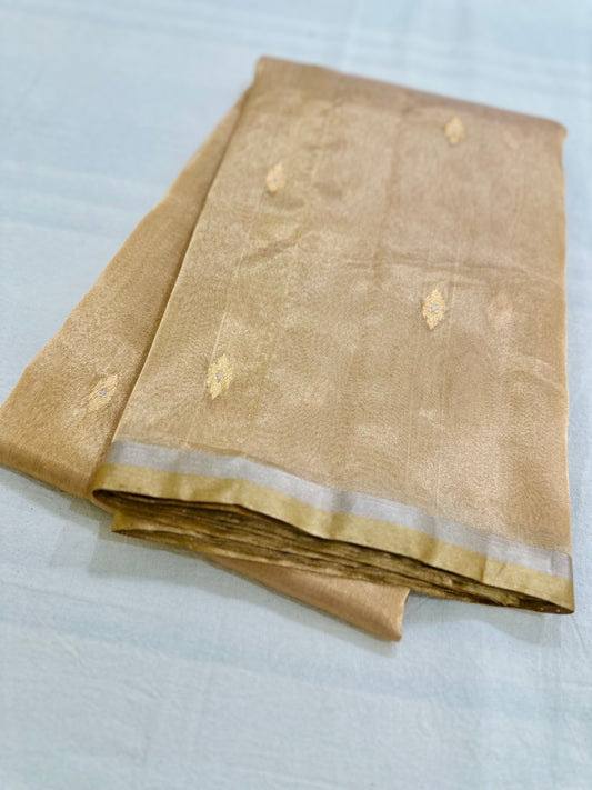Pure Banarasi Handloom Tissue Saree